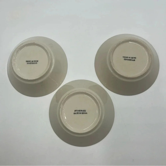 We Can Build‎ A Snowman (3) Cereal/Soup Bowls Stoneware Christmas Holiday… - Picture 3 of 4